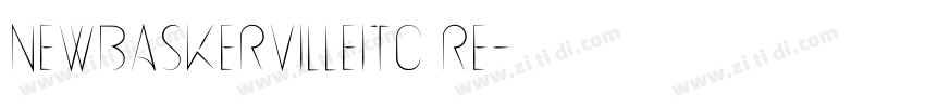 NewBaskervilleITC Re字体转换